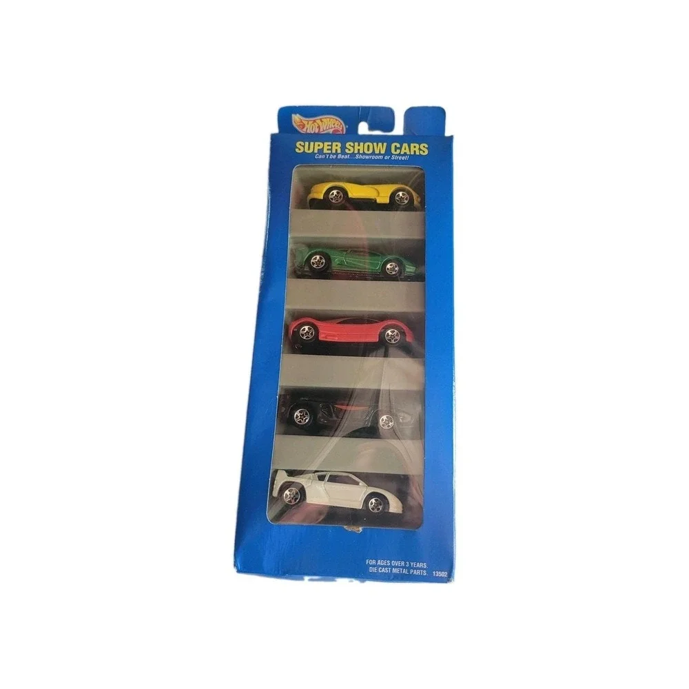 Hot Wheels Super Show Cars 5 Car Gift Pack 1:64 Hot Wheels Sealed NOS